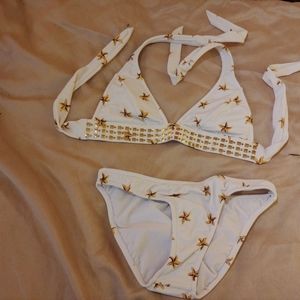 White bikini